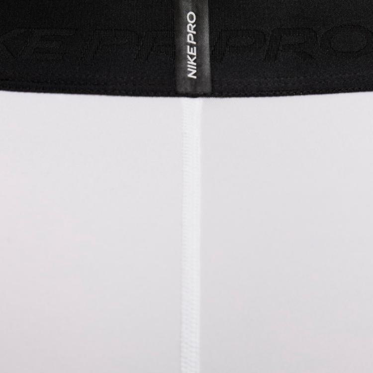 Nike Профессиональный логотип Print Удобные эластичные облегающие спортивные шорты мужские шорты белые FB7963-100