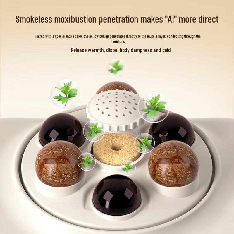 CLORIS German Bianstone Wireless Abdominal Kneading Massager