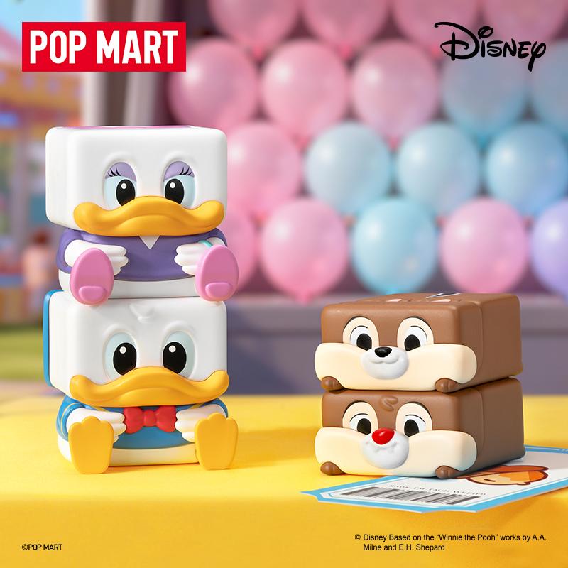 POP MART POP CUBE 2 Фигурка персонажа Mystery Boxes Одиночная Mystery Box/Полная коробка 9 шт. PPMT-2512-0041