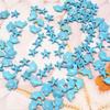 10/20/30PCS DIY Jewelry Making Crafts for Turquoise Beads, Starfish, Turtles, Dolphin Beads, Dyed Ocean Themed Beads, and Spacer Beads
