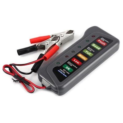 TIROL 12V Тестер аккумулятора и генератора с 6 светодиодными индикаторами состояния