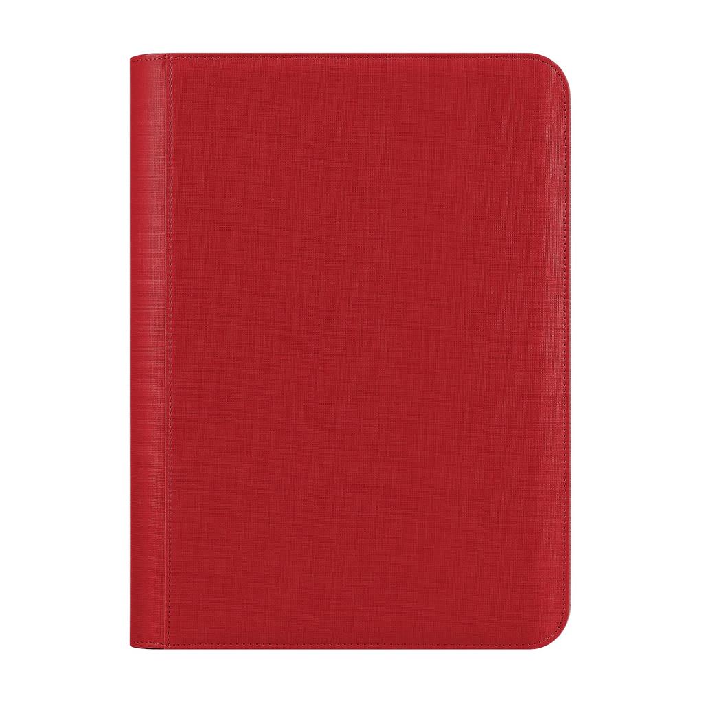 Файл для хранения карточек PAKESI Star Card, 9 карманов, вмещает 360 карточек, лист для сбора карточек Star Cards и других карточек, файл для хранения карточек Star Card Collection (красный)