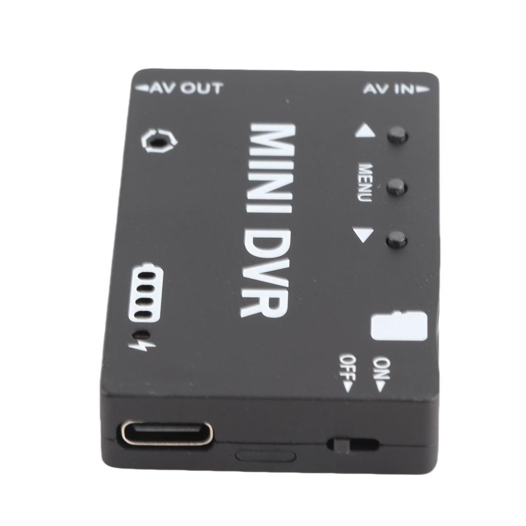 Мини-модуль FPV DVR, NTSC PAL, переключаемый встроенный аккумулятор, видео-аудио, FPV-рекордер для моделей RC