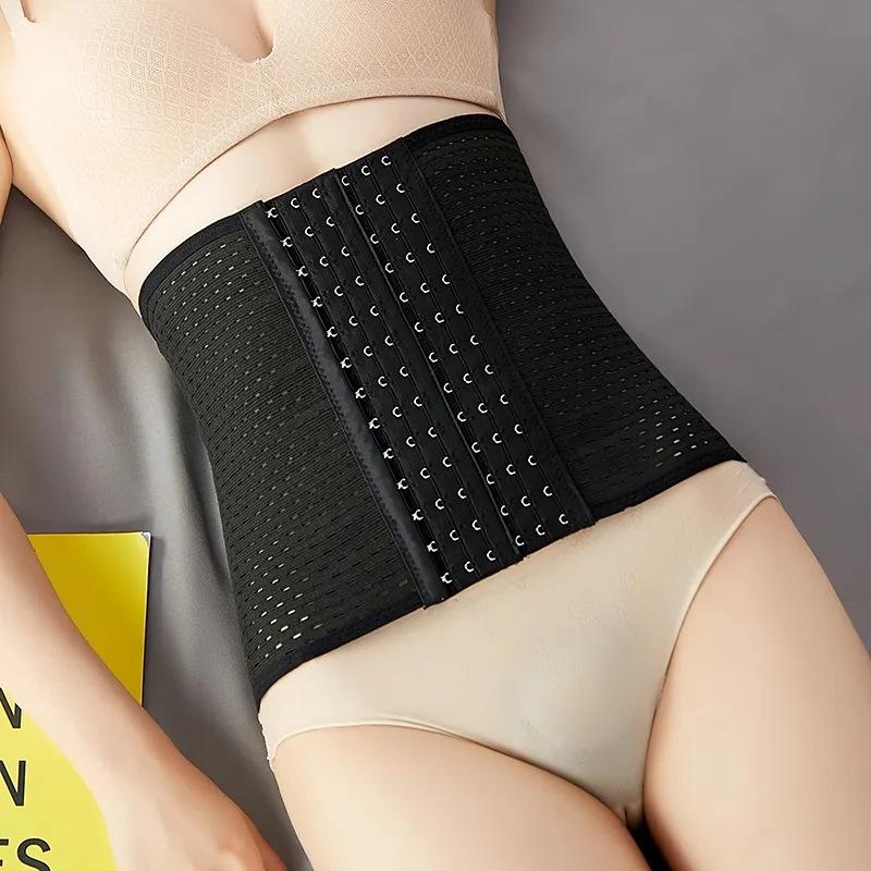 Похудение, потеря веса, сжигание жира, пояс для живота, женский фитнес-утягивающий пояс для талии, коррекция фигуры, послеродовой поясной пояс, дышащий