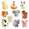 Farm Animal Matching Toy Learning Soft Toys Animals Matching Youngsters Aged 3 Animal Cognition Fine Motor Skills Toy