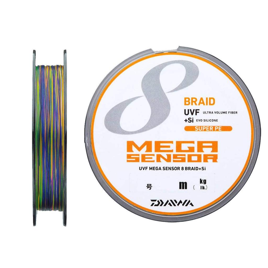 Daiwa PE Line UVF Mega Sensor 8 лезвий Si 150m Multi Color + Нет. 1,5