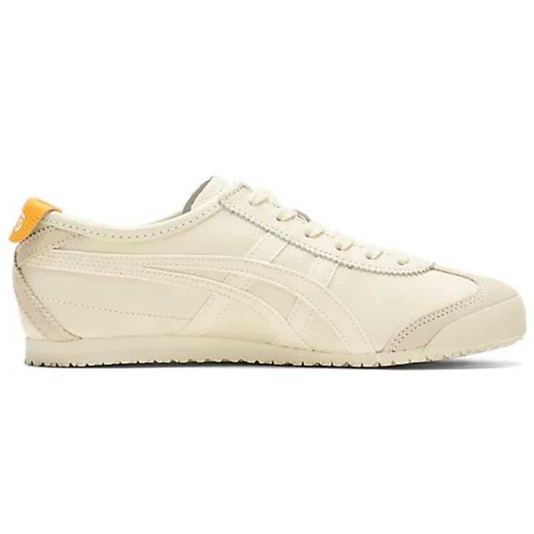 ONITSUKA TIGER Желтые женские кроссовки Mexico 66 цвета слоновой кости кремовые 1182A078-750