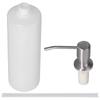 Sink Soap Dispenser Stainless Steel Press Head 300ML Soap Lotion Container Kitchen Bathroom
