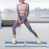 Split Machine Leg Stretcher Silent Foldable Simulated Ski Machine Home Gym Leg Stretching Pelvic Floor Muscle Trainer Full Body Slimming Workout