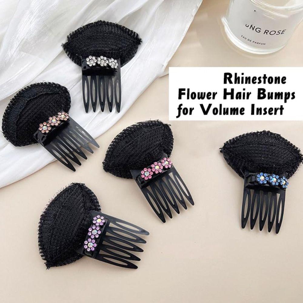New Hair Bun Hair Pad Princess Styling Tools Fluffy Wig Hair Pad DIY Thickening False Hair Clip Girl