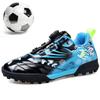 28-39 Children's High-quality Rotating Buttons Football Football Children's Patent Leather Art Format Lawn Training Football Boots