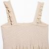 Kaslead New Women clothes Western Style Fashion Simple Corset Knitted Top 4192039