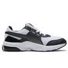 Puma Future Runner Comfortable Sports Leather Fabric Shock Absorption Low Top Casual Running Shoes Unisex Sneaker Black White 369502-04