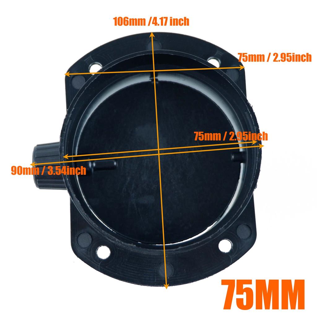 60 мм 75 мм клапан заслонка регулируемый воздуховод дизельный нагреватель вентиляционный воздуховод разветвитель выхлопной трубы выход соединитель соединитель для автомобиля