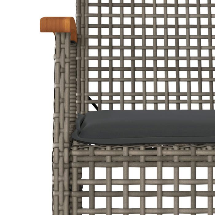 VidaXL Ensemble à Manger de Jardin avec Coussins 5 pcs, Table et Chaise de Terrasse, Meubles de Patio, Mobilier d'Extérieur, 3213571