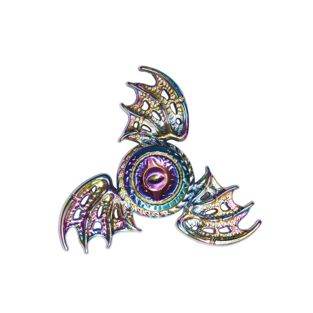 Игрушка-непоседа Крыло Дракона Палец Металлическая Нержавеющая Сталь Спиральная Игрушка Для Снятия Стресса