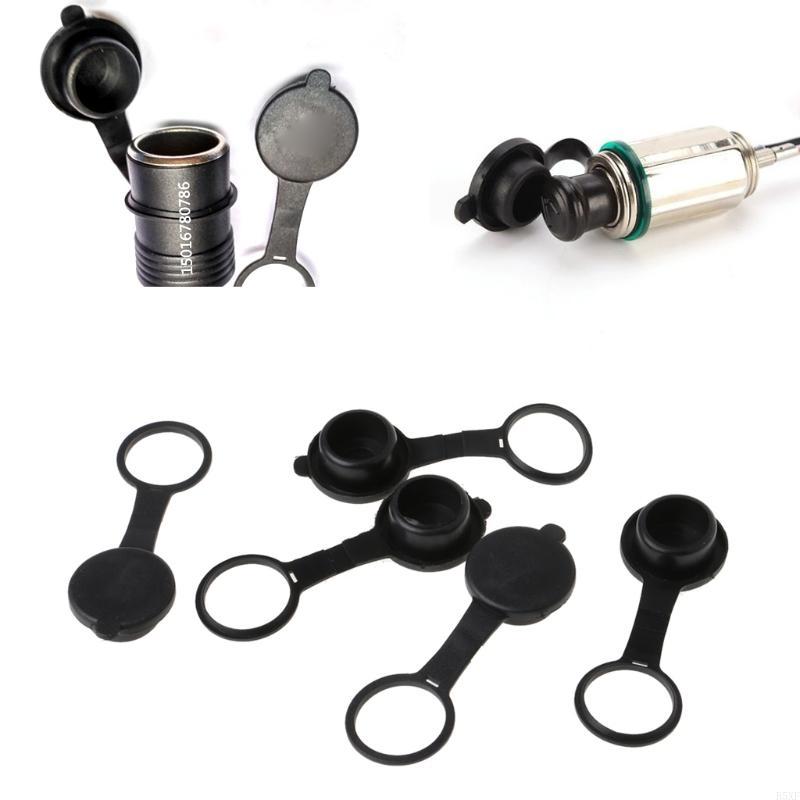 2025 New 5Pcs Universal Car Power Outlet Cover Vehicle Cigarette Socket Cover Cap