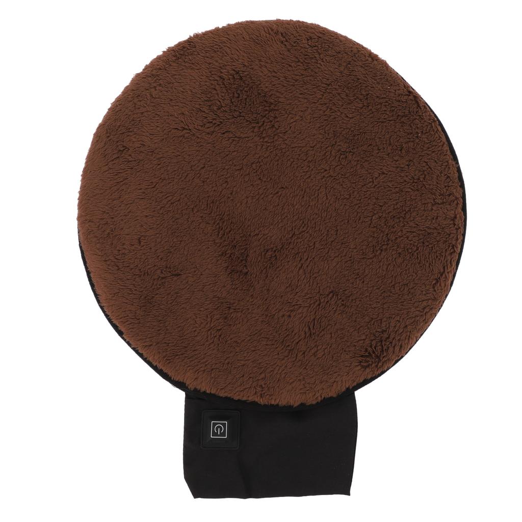 USB-подушка для сиденья с подогревом, портативная грелка для стадиона, спорта на открытом воздухе, офиса, круглая