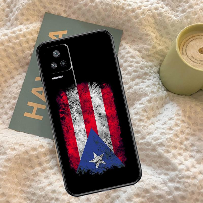 Puerto Rico Flag Case For Xiaomi 14T Pro 11T 12T 13T 13 14 15 Ultra POCO X7 Pro X3 X5 X6 M6 F5 F6 Pro Cover