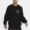 Nike Мужской трикотаж Черный С круглым вырезом Умеренный Другое FB7726-010