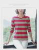 2024 Women's Loose Pure Cotton Long-Sleeve T-Shirt for Spring & Autumn - Fashionable Top for Middle-Aged Moms