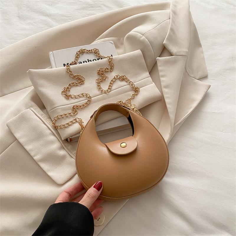 Девочки Сумка-кроссбоди в форме пельменя на цепочке с магнитной застежкой для повседневной моды