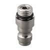 Stainless Steel 8mm Quick Disconnect Adapter M8 Male Thread 4000 PSI for Air Tools Leak-Proof High Pressure Hose Fittings