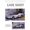1/32 BYD Look Up U9 Чисто электрический Суперкар Высокой Производительности Металлический Литой Модель Автомобиля Домашние Модные Игрушки Коллекции Хобби Дисплей Друг