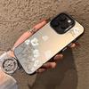 Vintage Floral Butterfly IMD Phone Case For iPhone 17 Air 16 E 15 14 13 12 11 Pro Max 8 Plus X Shockproof Protective Frame Cover