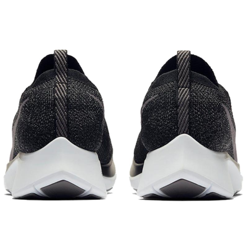 Nike Женские кроссовки Zoom Fly Flyknit Черный Дымчатый серый повседневные AR4562-081