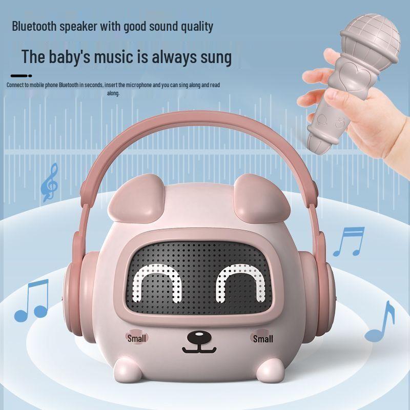 Многофункциональный Bluetooth-динамик для раннего развития малышей - Перезаряжаемый и безопасный для младенцев