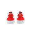 Puma Shuffle Low Top Skate Shoes Unisex Sneakers White Red 309668-06