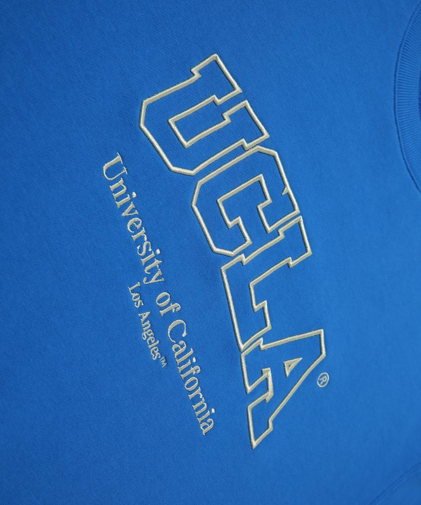 Унисекс базовая толстовка UCLA с большим логотипом [Синяя] (Ubrlt83)