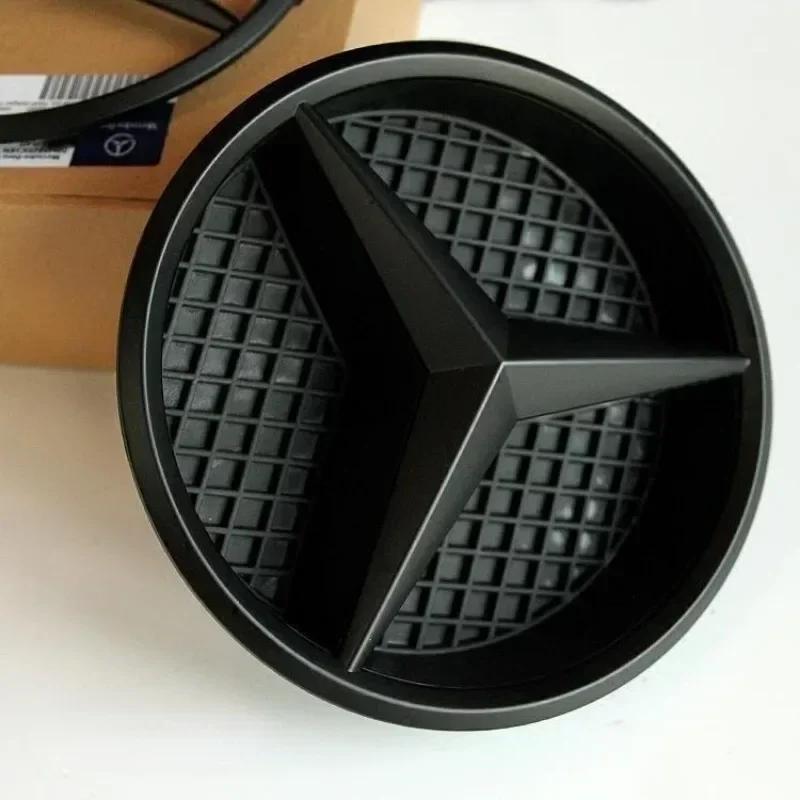 Car Sticker For Mercedes Benz 1X·3D ABS Car Front Grille Badge Cover Star Logo Grid hollowed-out label for Mercedes Benz GLE250