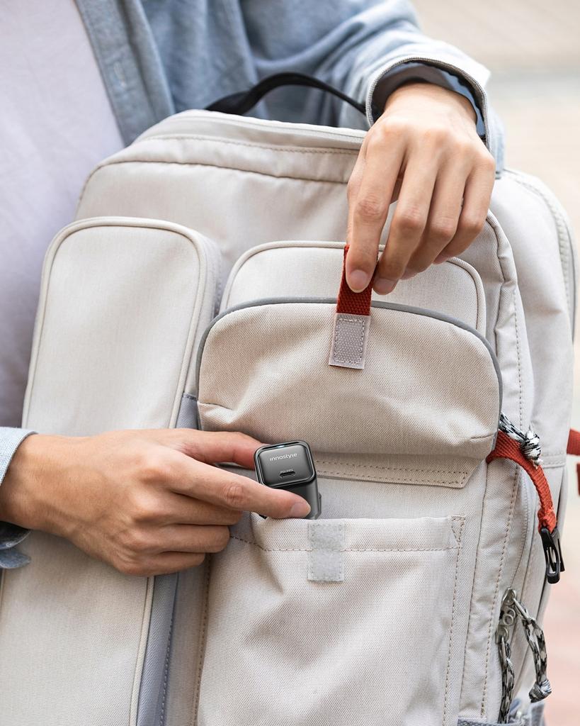 Innostyle Quick Charger Cube Usb-C 33W Usb Type C Gan Ii For Samsung Led