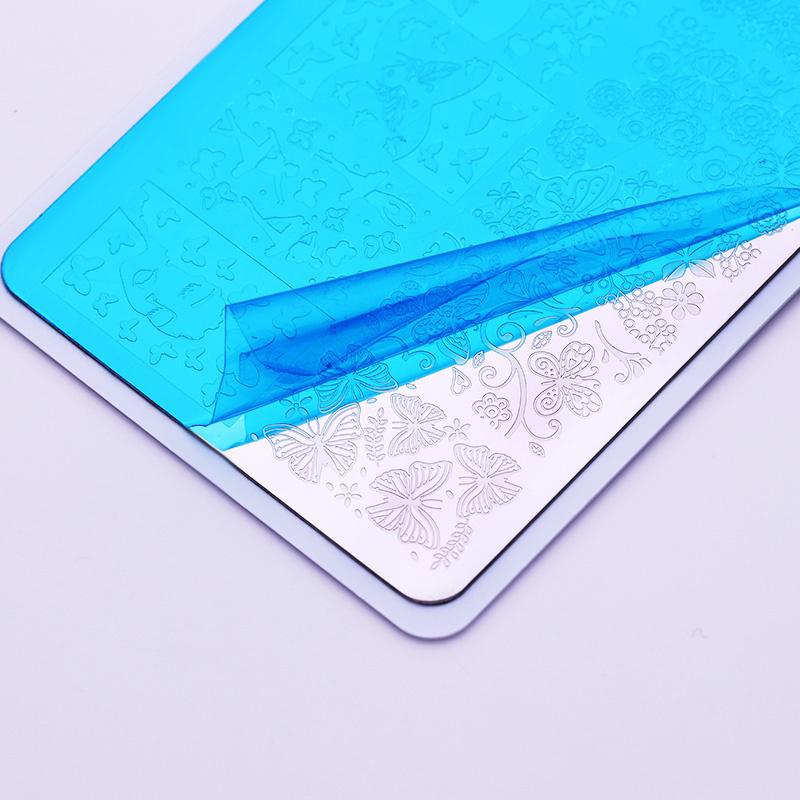 1 шт. BORN PRETTY Mandala Series квадратный шаблон для штамповки ногтей цветочный узор бабочка слон