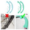 Racquet Front Frame Head Case Racket Cover Curved Protection Sleeve for Badminton Rackets Beginner Racket Head Protector