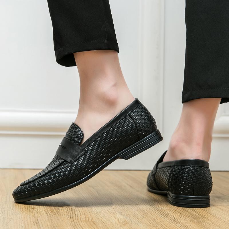 Новые мужские классические оксфорды на плоской подошве, деловая повседневная кожаная обувь, лоферы, свадебные туфли, обувь в итальянском стиле