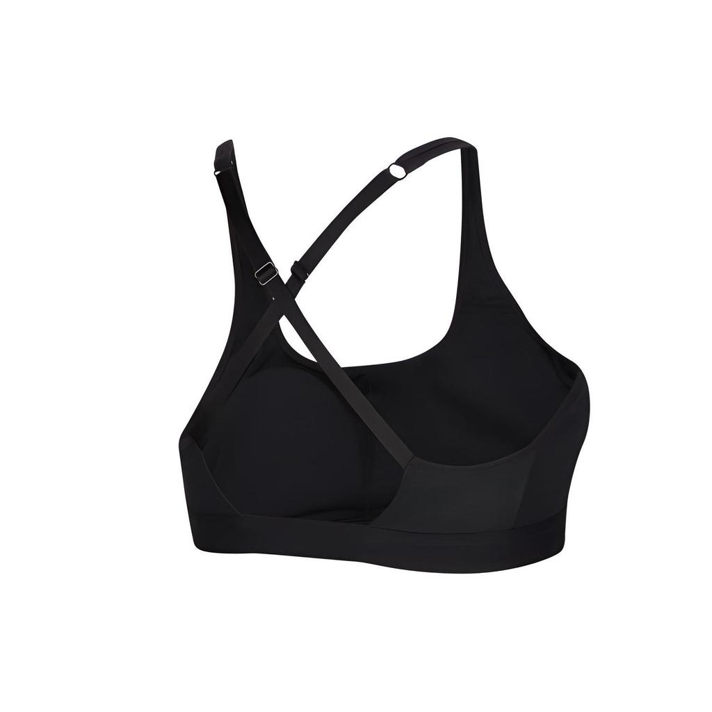 Nike Спортивный бюстгальтер с бретельками средней поддержки, женское нижнее белье, черный цвет CD7130-010