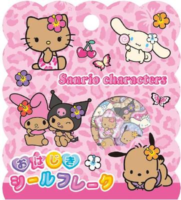 Crux Наклейки-хлопья Мраморные Персонажи Sanrio Загар Лето 134020