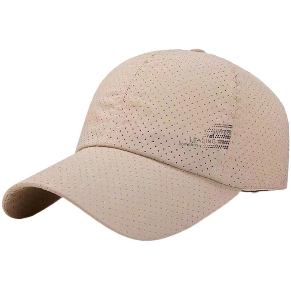 UV Protection Men Baseball Cap Quick Dry Sports Cap Breathable Sunscreen Sun Hat  Female