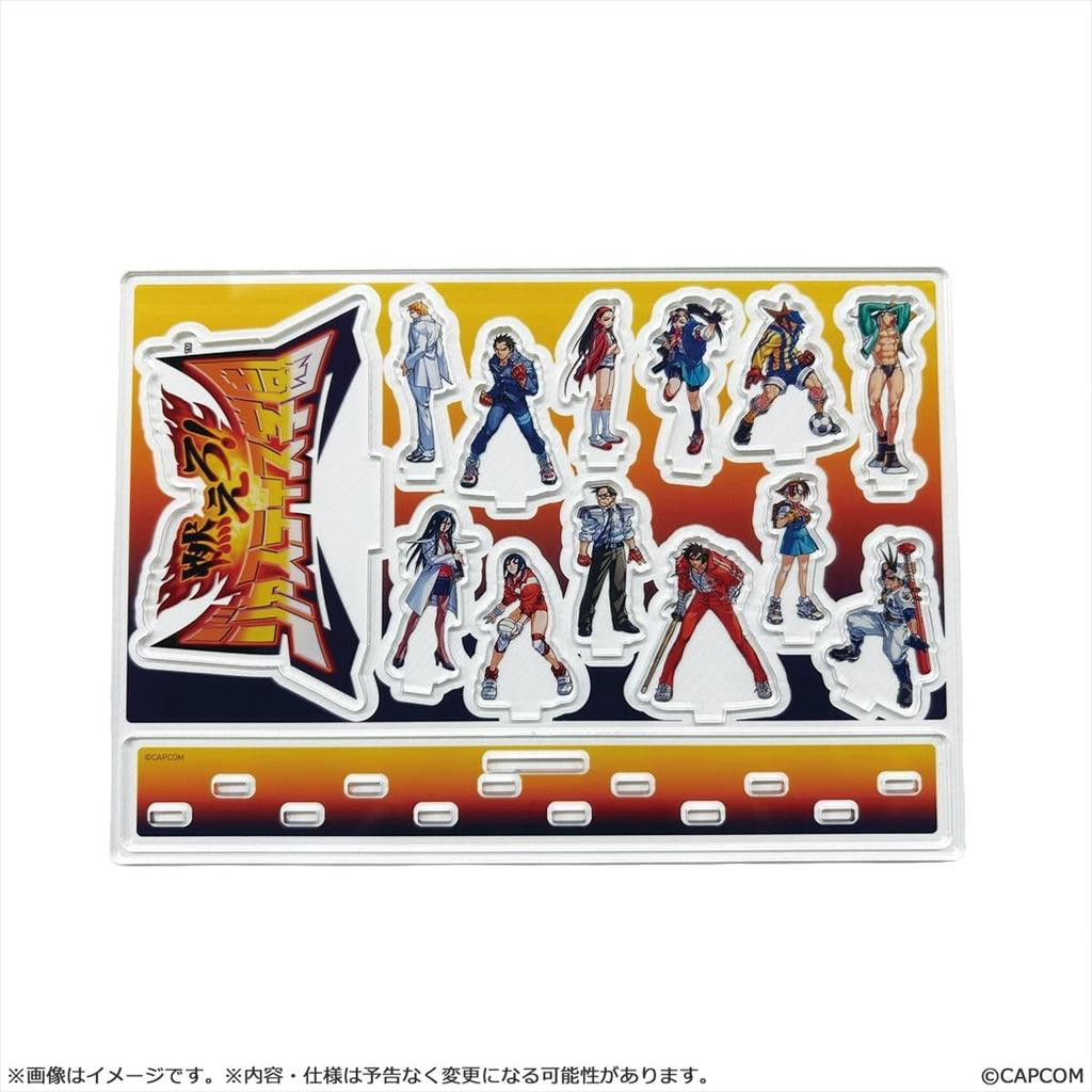 CAPCOM Набор акриловых подставок с персонажами Justice Academy A H148 x W210мм Акриловая смола Moero! Прибл.