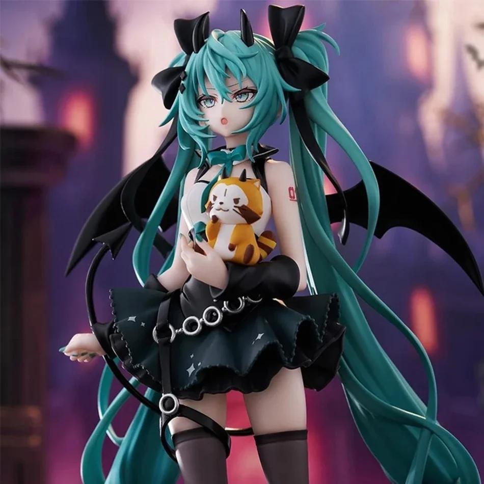 In Stock Instant Shipping! Hatsune Miku Handmade PVC Figure - Little Devil Dark Angel Chuyin Anime Peripheral Ornament