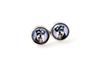 Schnauzer – Earrings Your Photo Handmade, Own Photo |