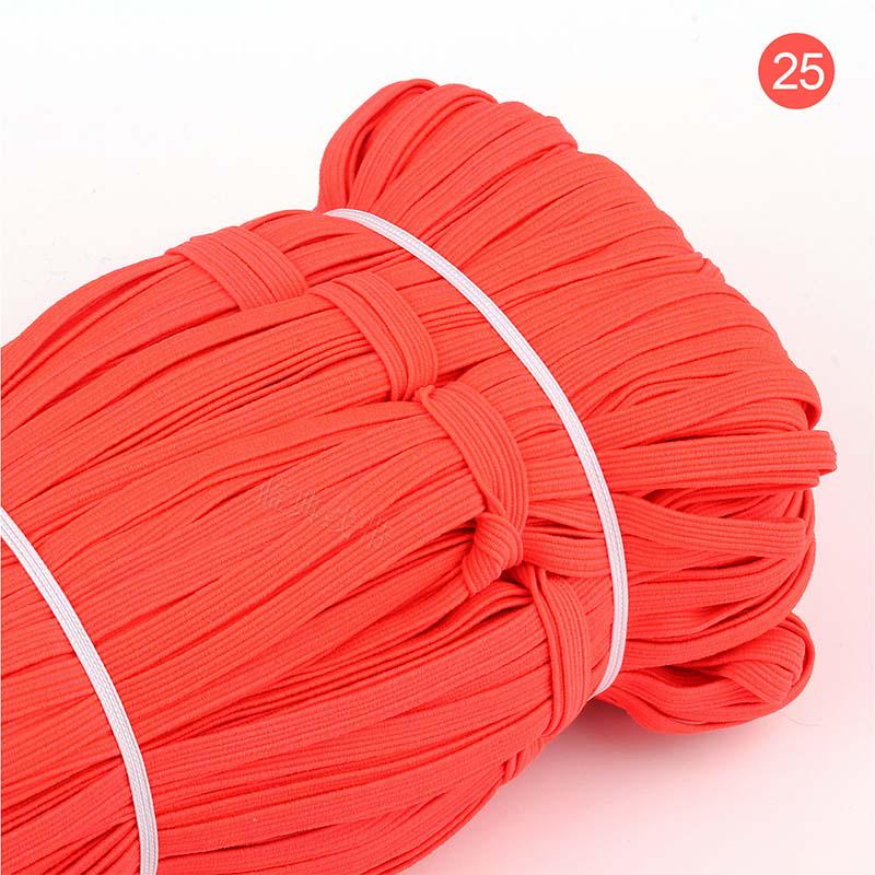 30 м эластичная резинка 0,6 см, тонкая плоская повязка на голову, аксессуары для волос, сделай сам, для одежды, обуви, аксессуары для шитья