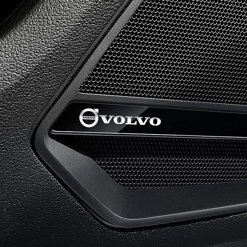 5 шт. Алюминиевые Металлические Наклейки-Бейджи в Стиле Автомобиля Для Volvo Polestar AWD V50 S60 XC60 S40 XC40 XC90 V60 S80 S90 V90 V70 T6 V40 S70