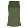 Women's Summer Fashion Casual Solid Color Round Neck Sleeveless Top Tight Tank Top