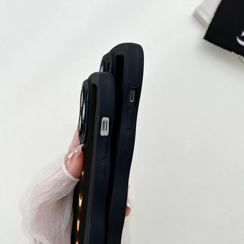 Wave Shape Phone Case For Realme C53 C55 Redmi Note 12 Note 11 Pro Vivo V23e Y35 Y02 Samsung S23 Ultra A53 A52 IPhone Tecno Spark Soft Silicone Cover