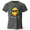 Men's Juice Be Cool Printed T-Shirt 100% Cotton Oversized Fruit Pun Graphic Tees for Women Summer Tops Chill Streetwear