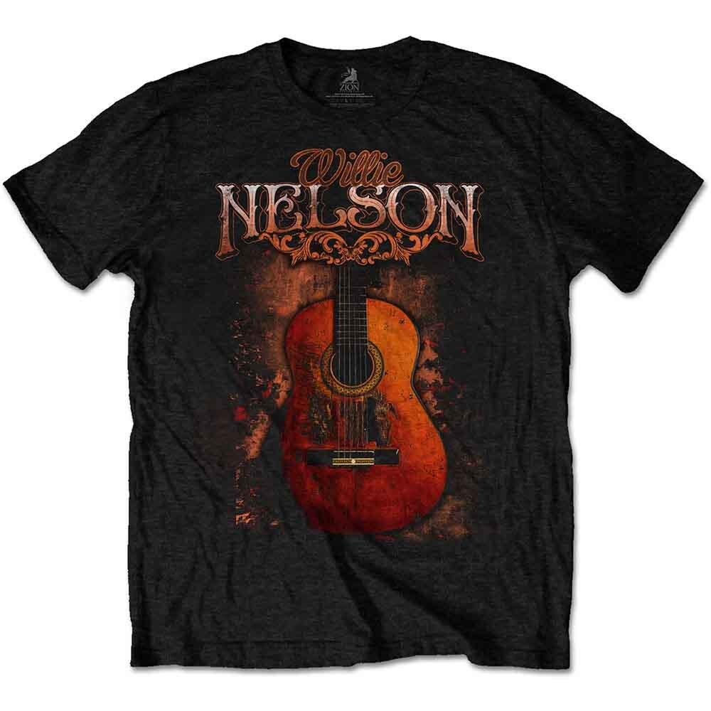 Willie Nelson T Shirt Trigger Logo Official Mens Black L